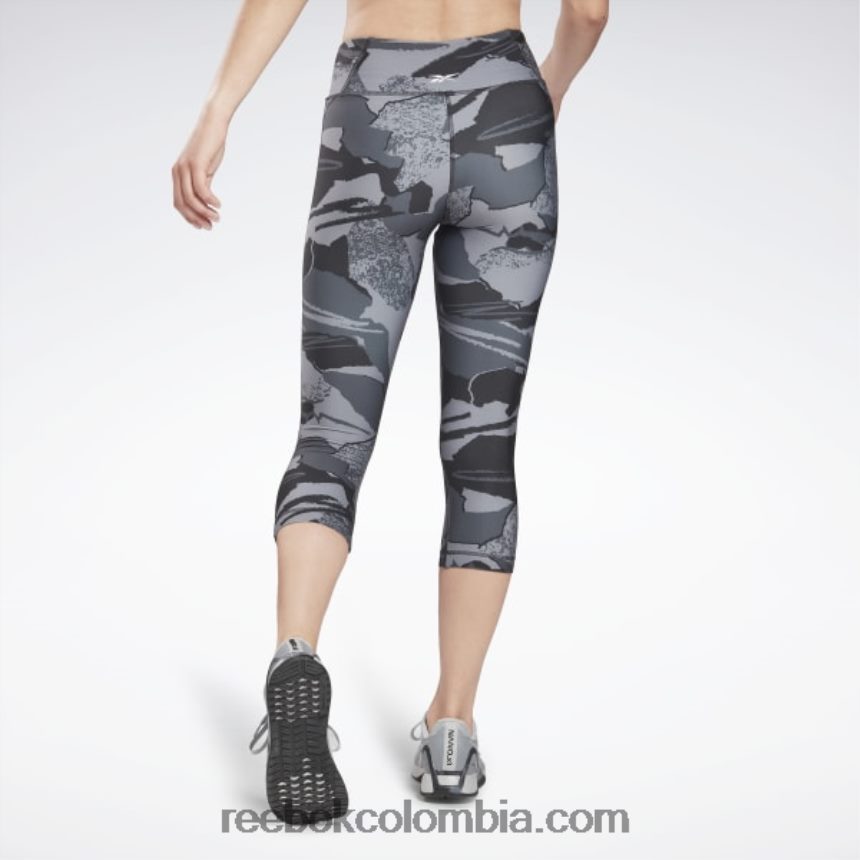 noche negra capri estampado listo para entrenar Reebok D260LP961