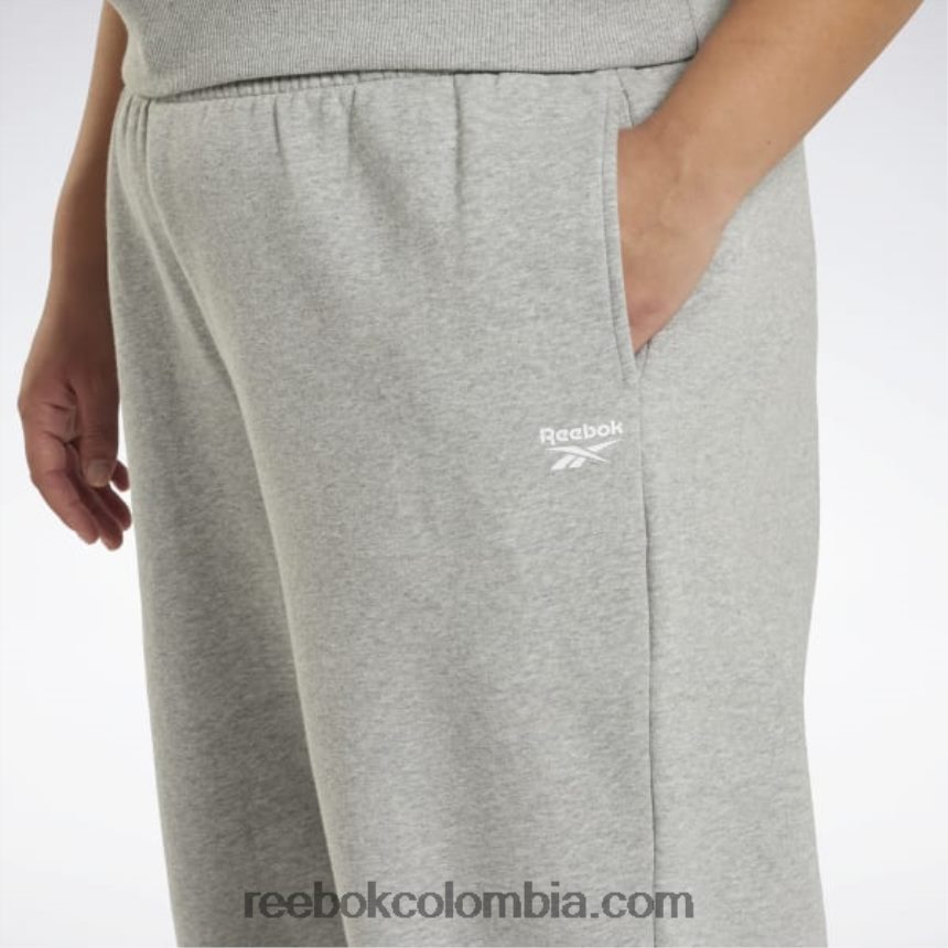 mujer brezo gris medio Joggers de lana de identidad (tallas grandes) Reebok D260LP647