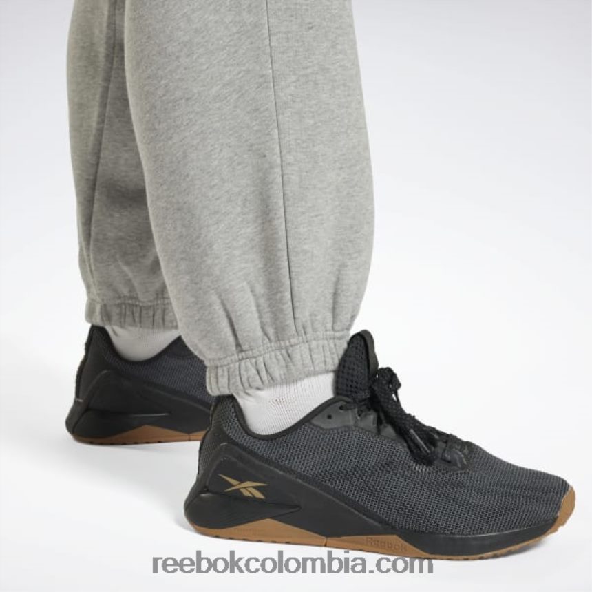mujer brezo gris medio Joggers de lana de identidad (tallas grandes) Reebok D260LP647