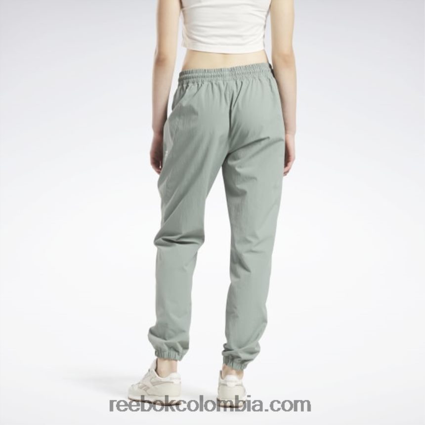 mujer armonía verde pantalones de chándal clásicos de la franquicia Reebok D260LP275