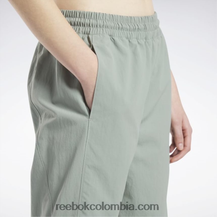 mujer armonía verde pantalones de chándal clásicos de la franquicia Reebok D260LP275