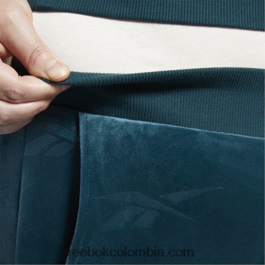 mujer bosque verde pantalones de terciopelo classics energy q4 (tallas grandes) Reebok D260LP886