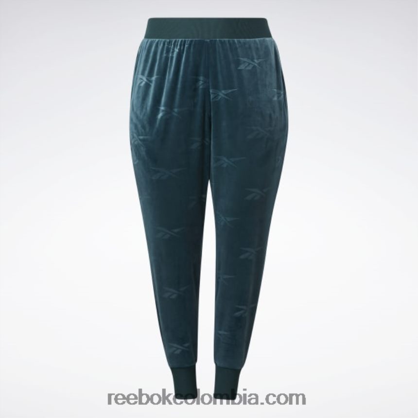 mujer bosque verde pantalones de terciopelo classics energy q4 (tallas grandes) Reebok D260LP886