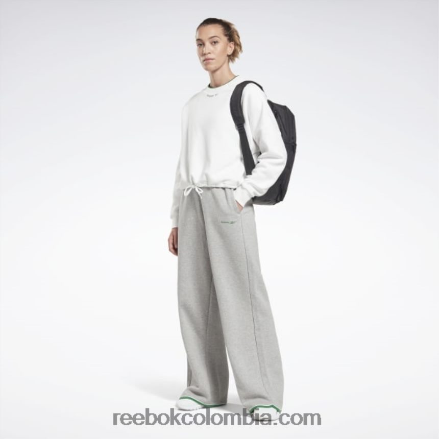 mujer brezo gris medio pantalones de lana de identidad Reebok D260LP372