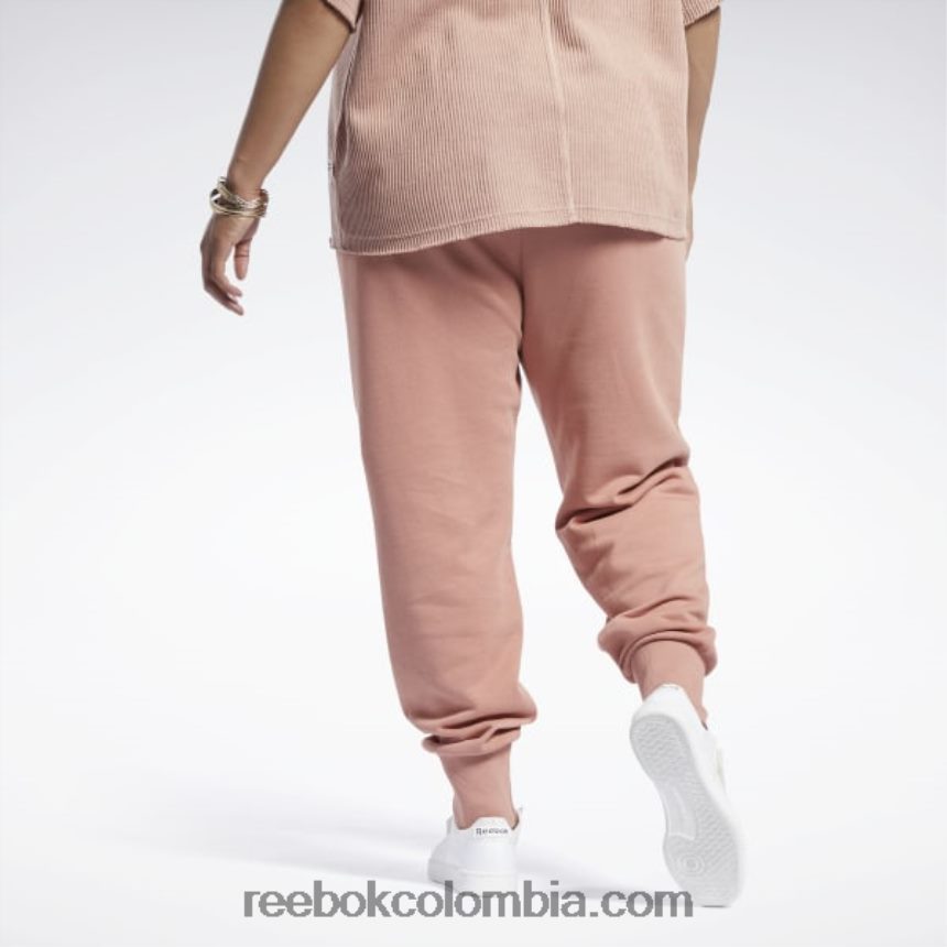 mujer cañón de coral pantalones clásicos de rizo francés (tallas grandes) Reebok D260LP722