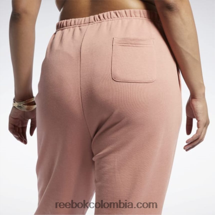 mujer cañón de coral pantalones clásicos de rizo francés (tallas grandes) Reebok D260LP722