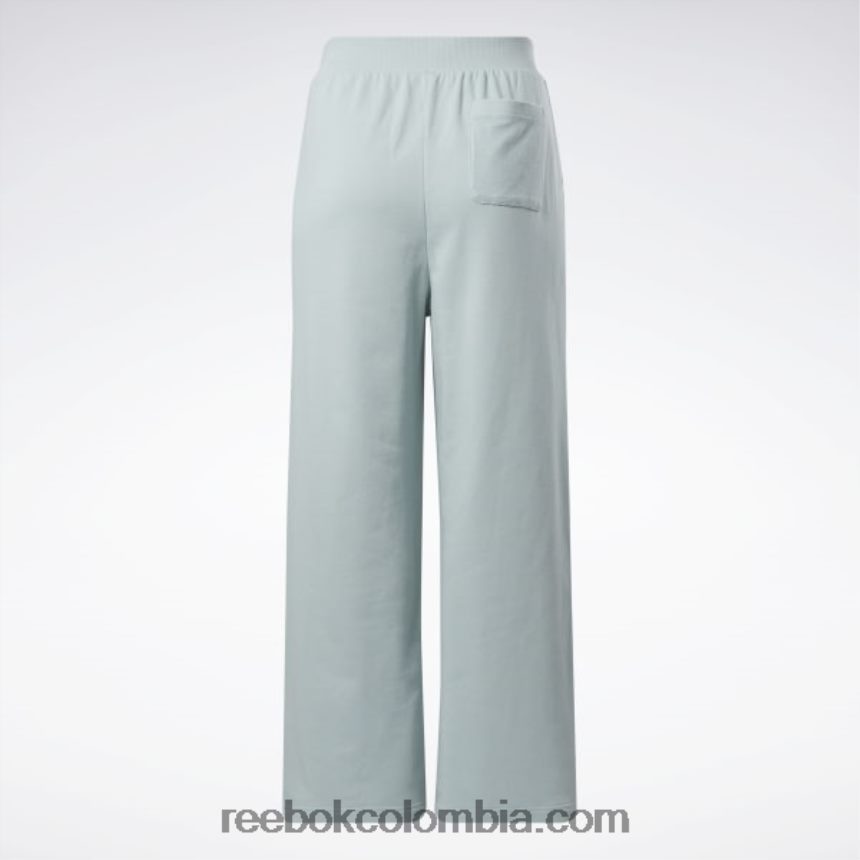 mujer gris junto al mar pantalones clásicos de pierna ancha (tallas grandes) Reebok D260LP649
