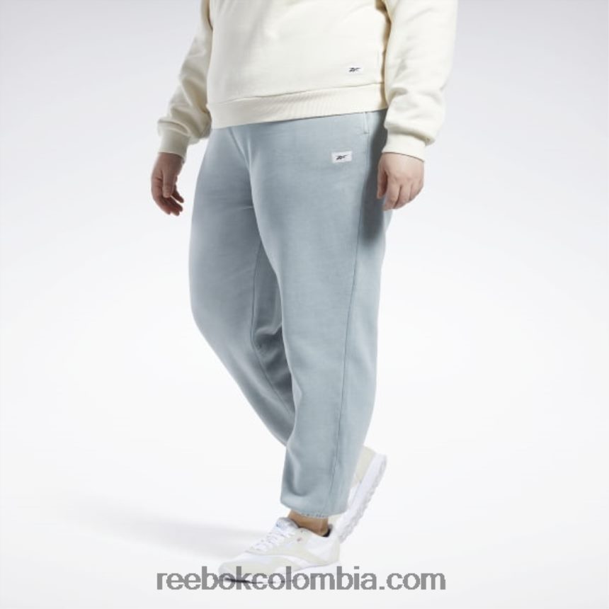 mujer gris puro 3 Pantalones clásicos polar tinte natural (tallas grandes) Reebok D260LP868