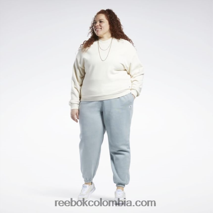 mujer gris puro 3 Pantalones clásicos polar tinte natural (tallas grandes) Reebok D260LP868