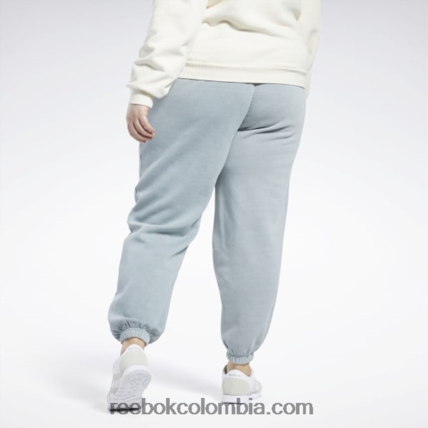 mujer gris puro 3 Pantalones clásicos polar tinte natural (tallas grandes) Reebok D260LP868