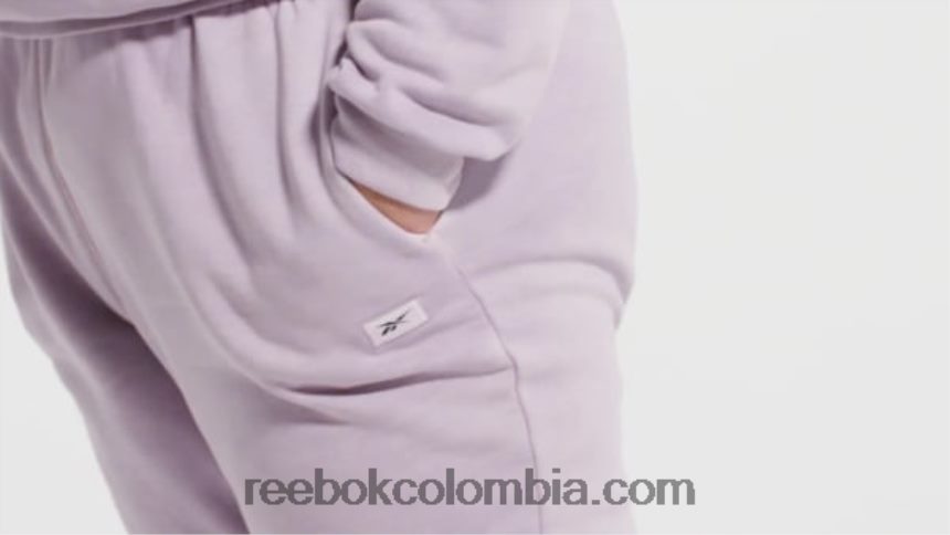 mujer lila infundida Pantalones clásicos polar tinte natural (tallas grandes) Reebok D260LP783
