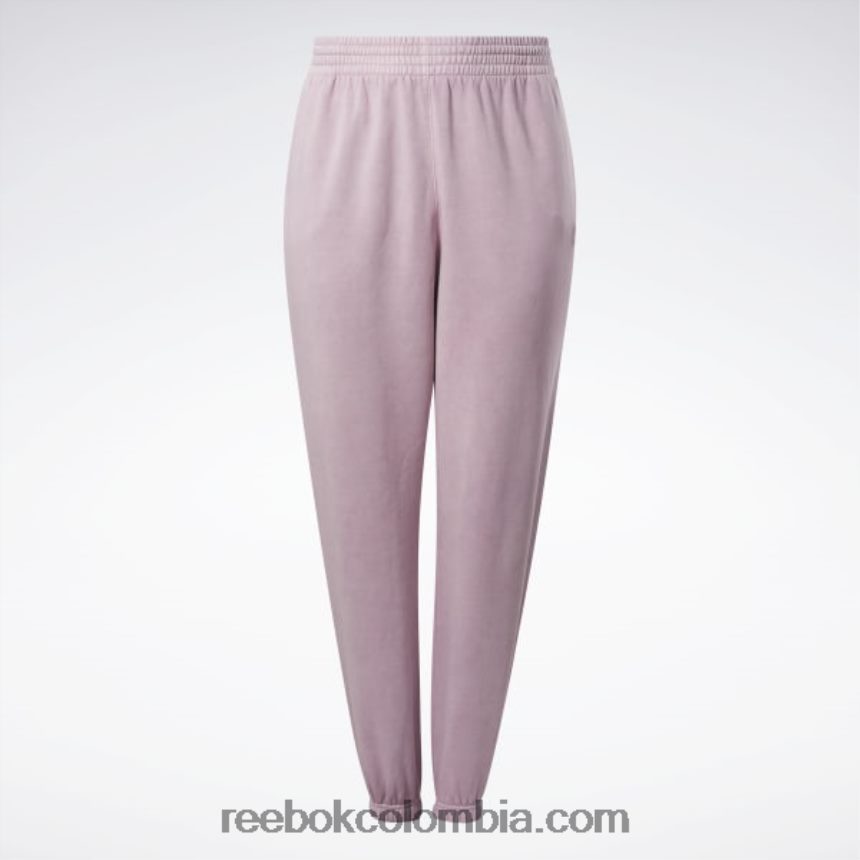 mujer lila infundida Pantalones clásicos polar tinte natural (tallas grandes) Reebok D260LP783