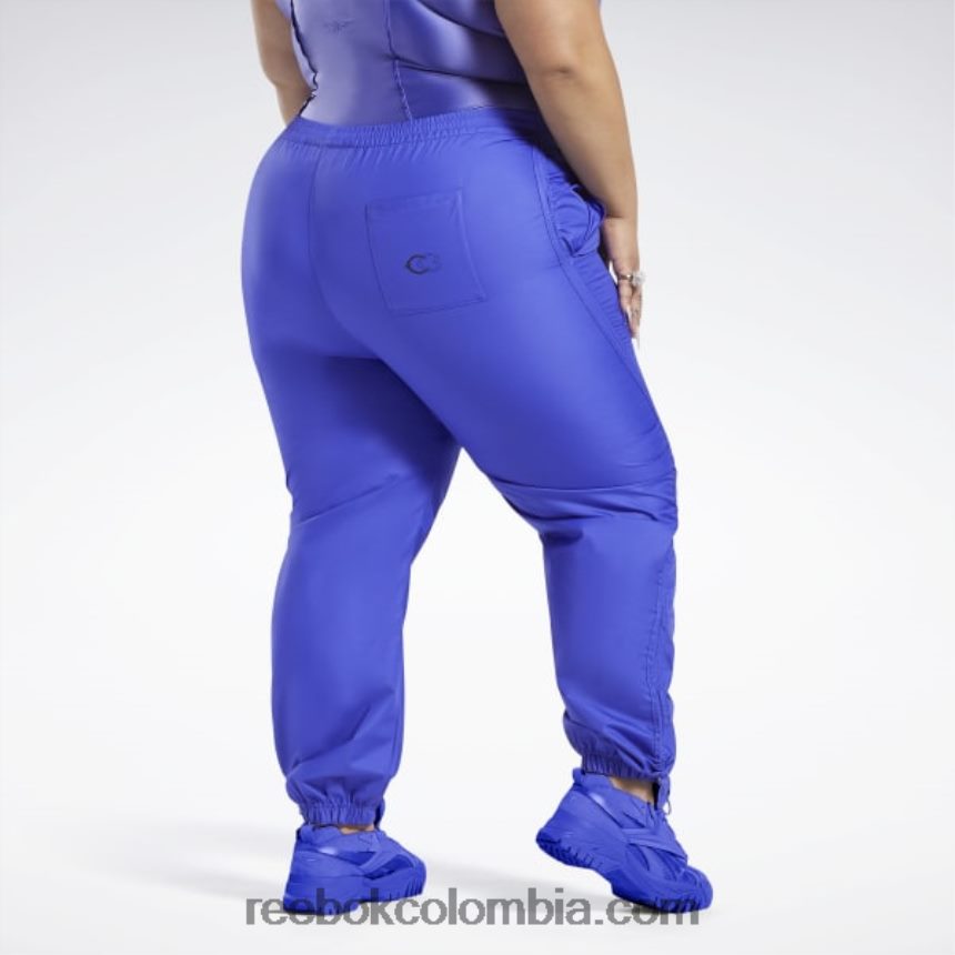 mujer última púrpura pantalones tejidos cardi b (tallas grandes) Reebok D260LP951