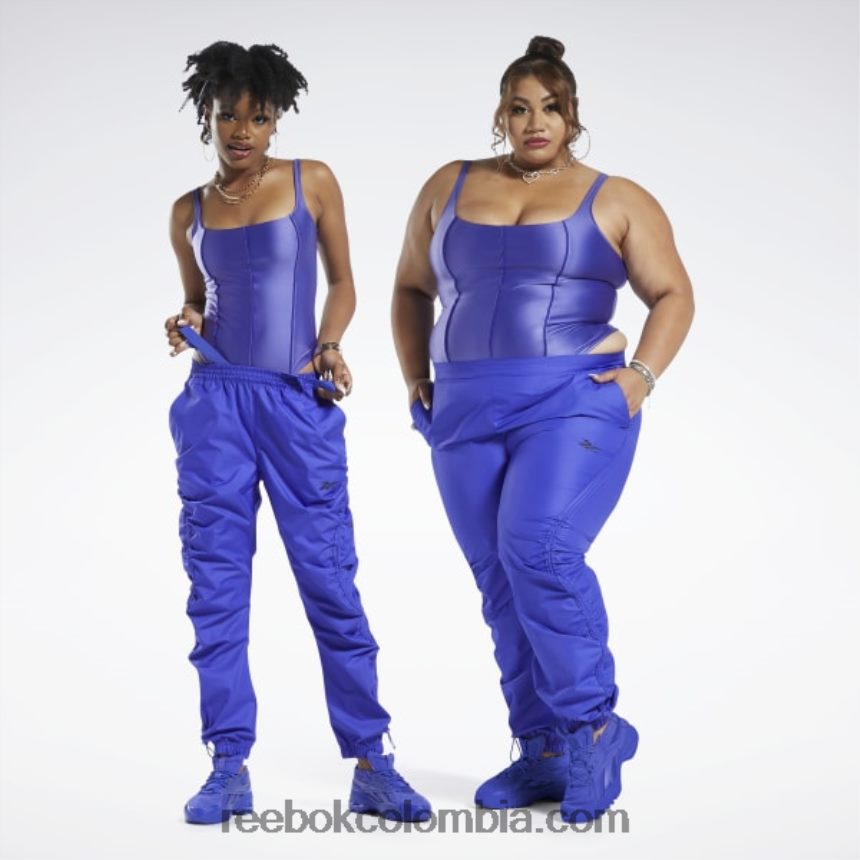 mujer última púrpura pantalones tejidos cardi b (tallas grandes) Reebok D260LP951