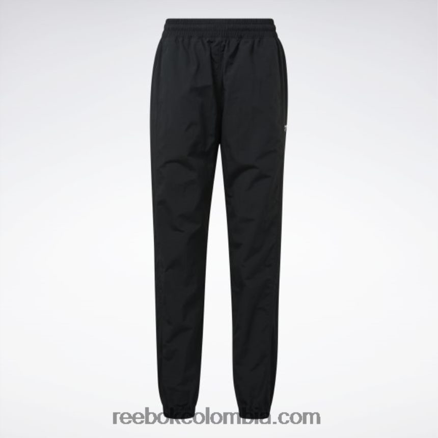 mujer noche negra pantalones de chándal clásicos de la franquicia Reebok D260LP157