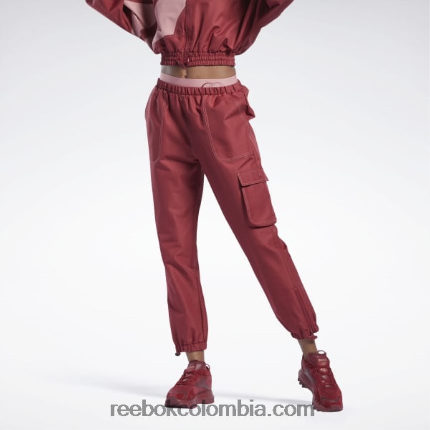 mujer triatlón rojo pantalones cardi b Reebok D260LP935