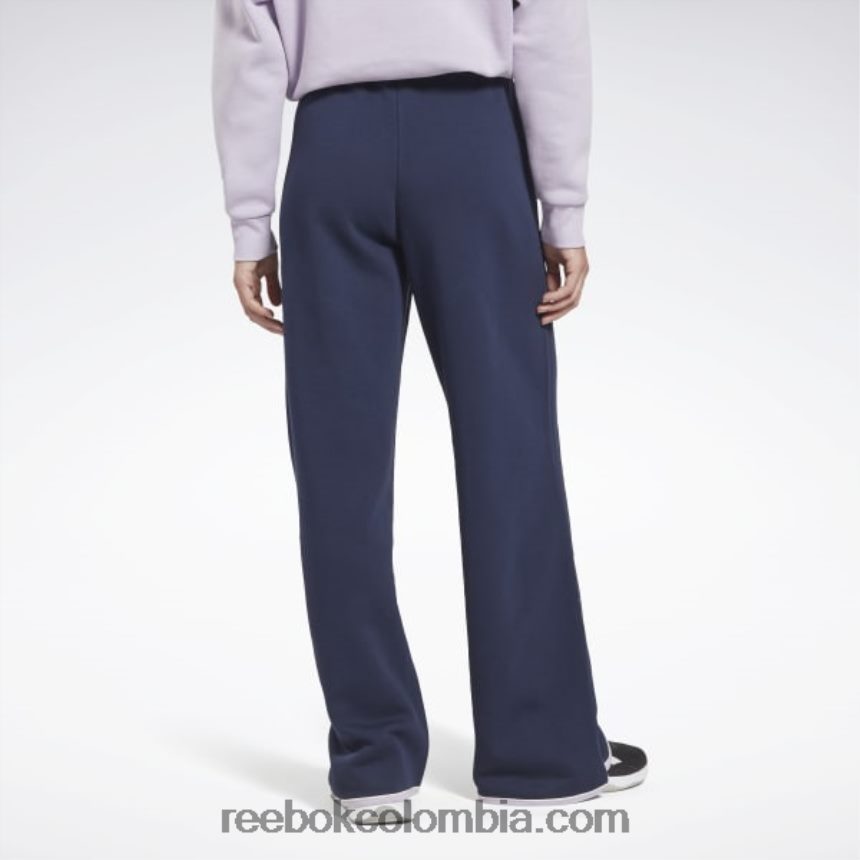 mujer vector de la marina pantalones de lana de identidad Reebok D260LP743