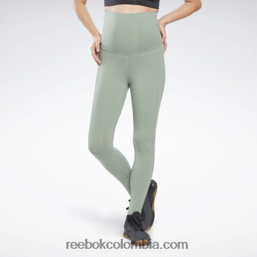 mujer armonía verde leggins premamá lux Reebok D260LP907