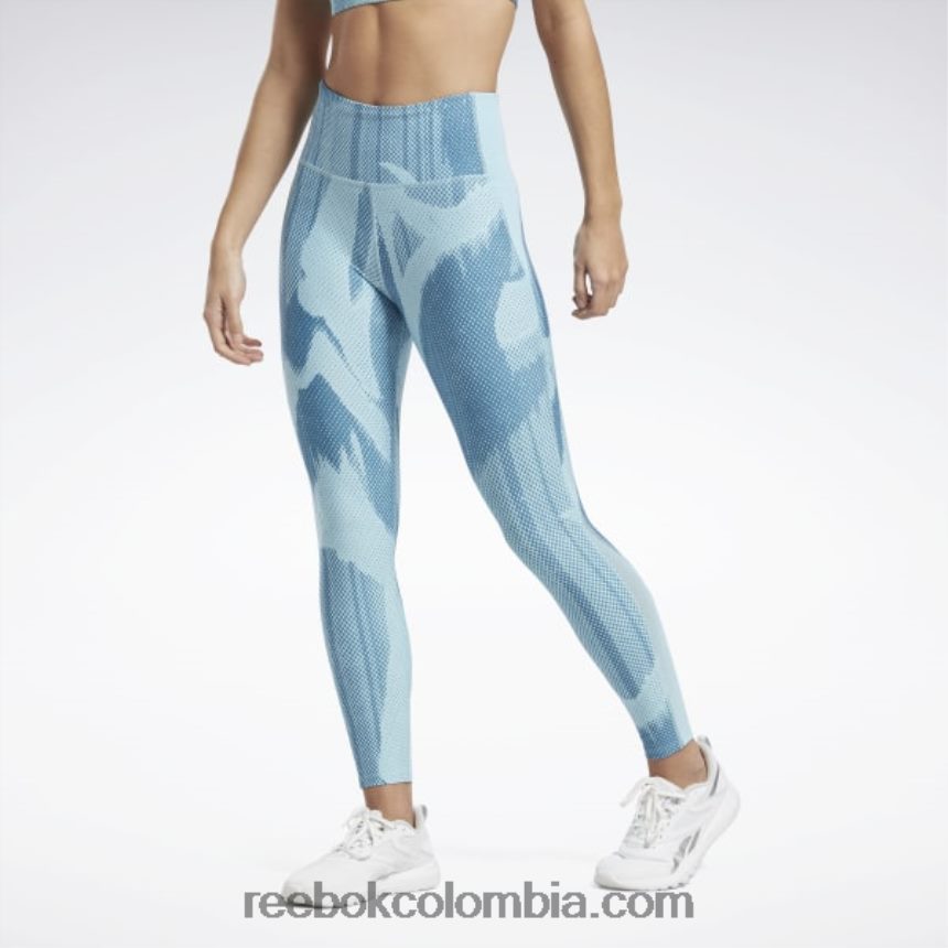mujer azul acero s23-r lux realiza legging Reebok D260LP395