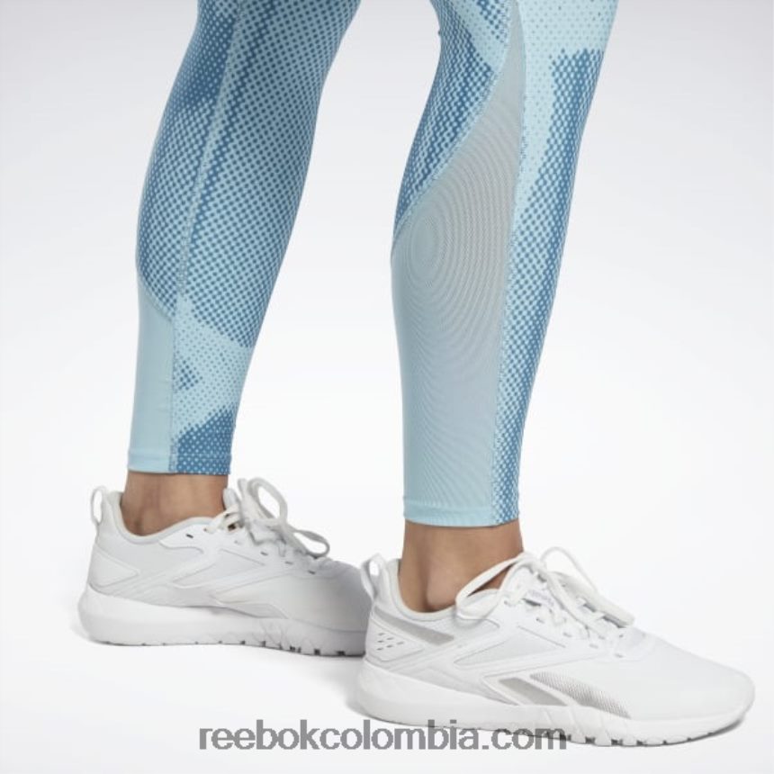 mujer azul acero s23-r lux realiza legging Reebok D260LP395