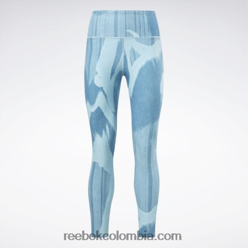 mujer azul acero s23-r lux realiza legging Reebok D260LP395