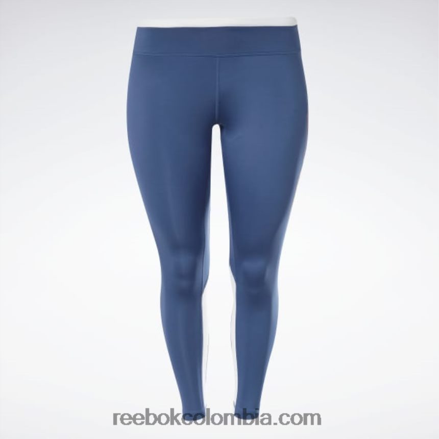 mujer batik azul mallas vectoriales listas para entrenar (tallas grandes) Reebok D260LP900