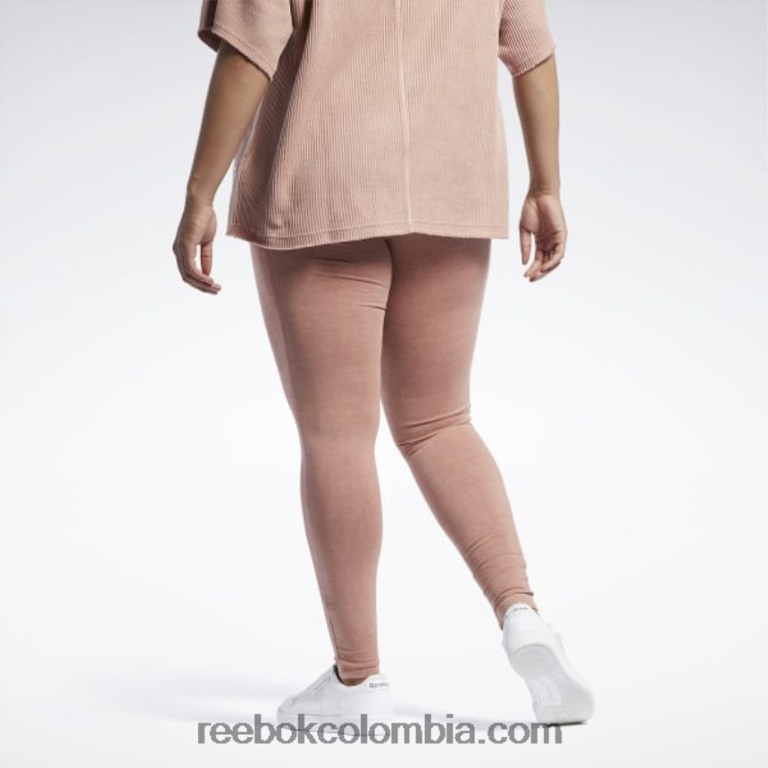 mujer cañón de coral leggins clásicos tinte natural (tallas grandes) Reebok D260LP910