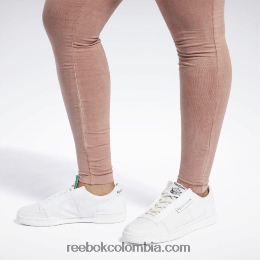 mujer cañón de coral leggins clásicos tinte natural (tallas grandes) Reebok D260LP910