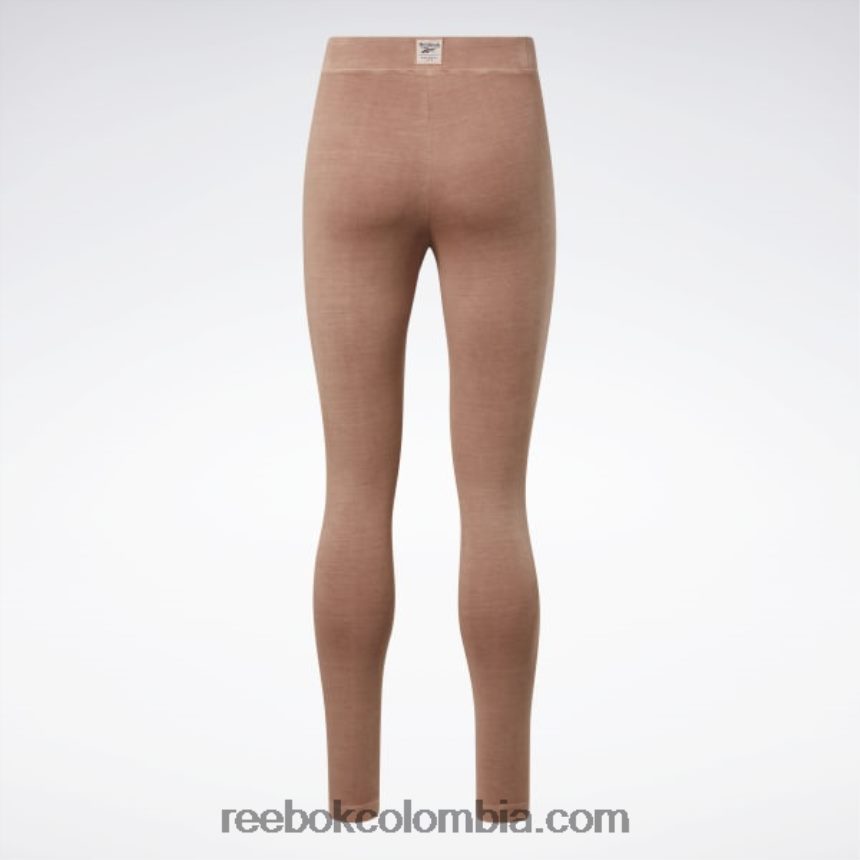 mujer cañón de coral leggins clásicos tinte natural (tallas grandes) Reebok D260LP910