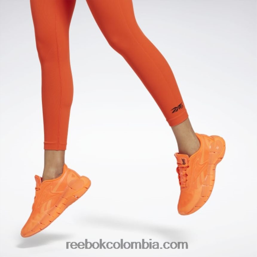 mujer última naranja victoria beckham leggins sin costuras Reebok D260LP949