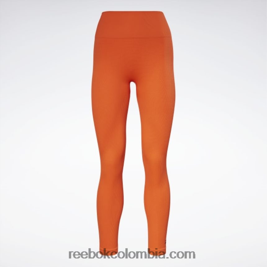 mujer última naranja victoria beckham leggins sin costuras Reebok D260LP949