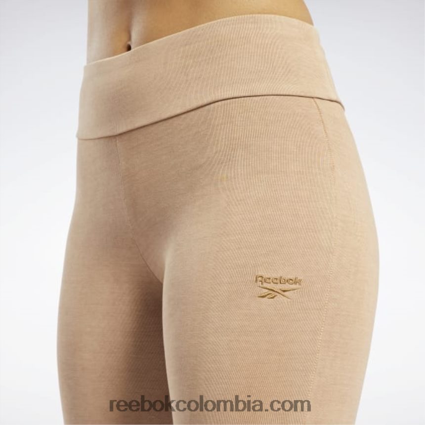 mujer marrón salvaje leggins clásicos tinte natural Reebok D260LP905