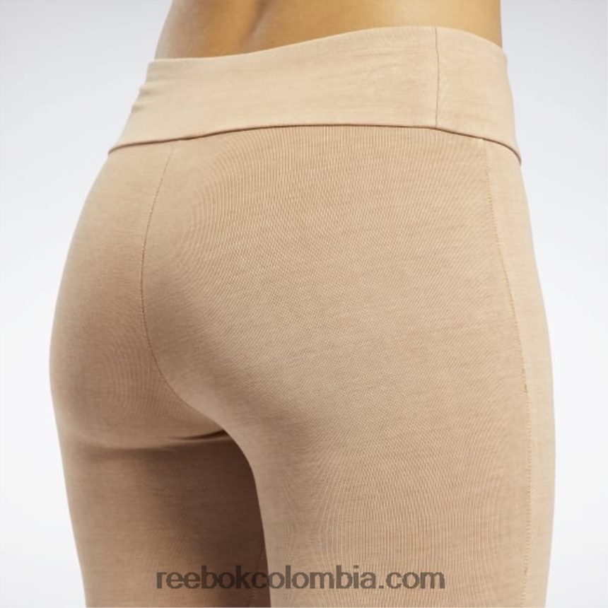 mujer marrón salvaje leggins clásicos tinte natural Reebok D260LP905