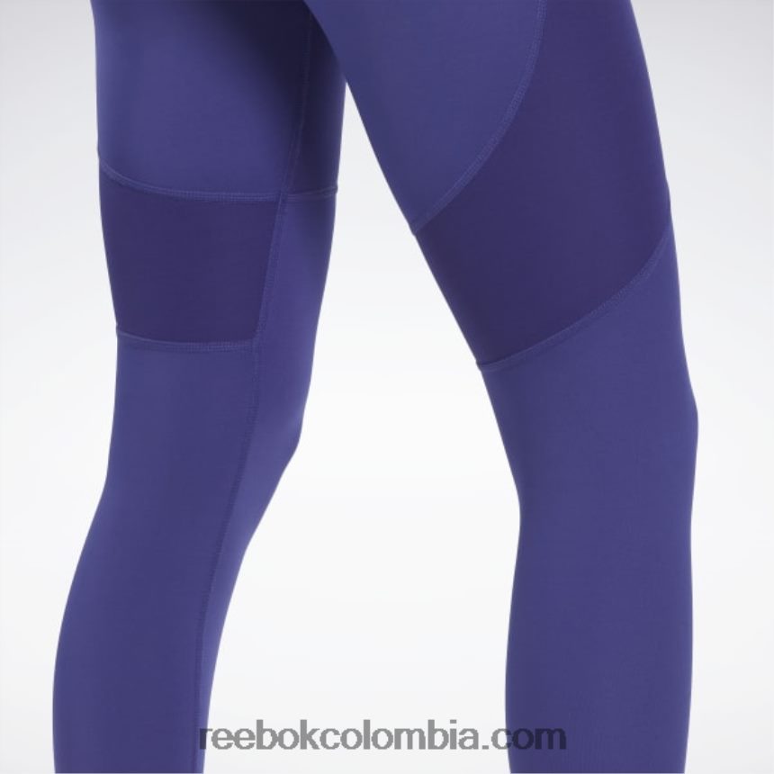 mujer morado negrita les mills puremove legging Reebok D260LP489
