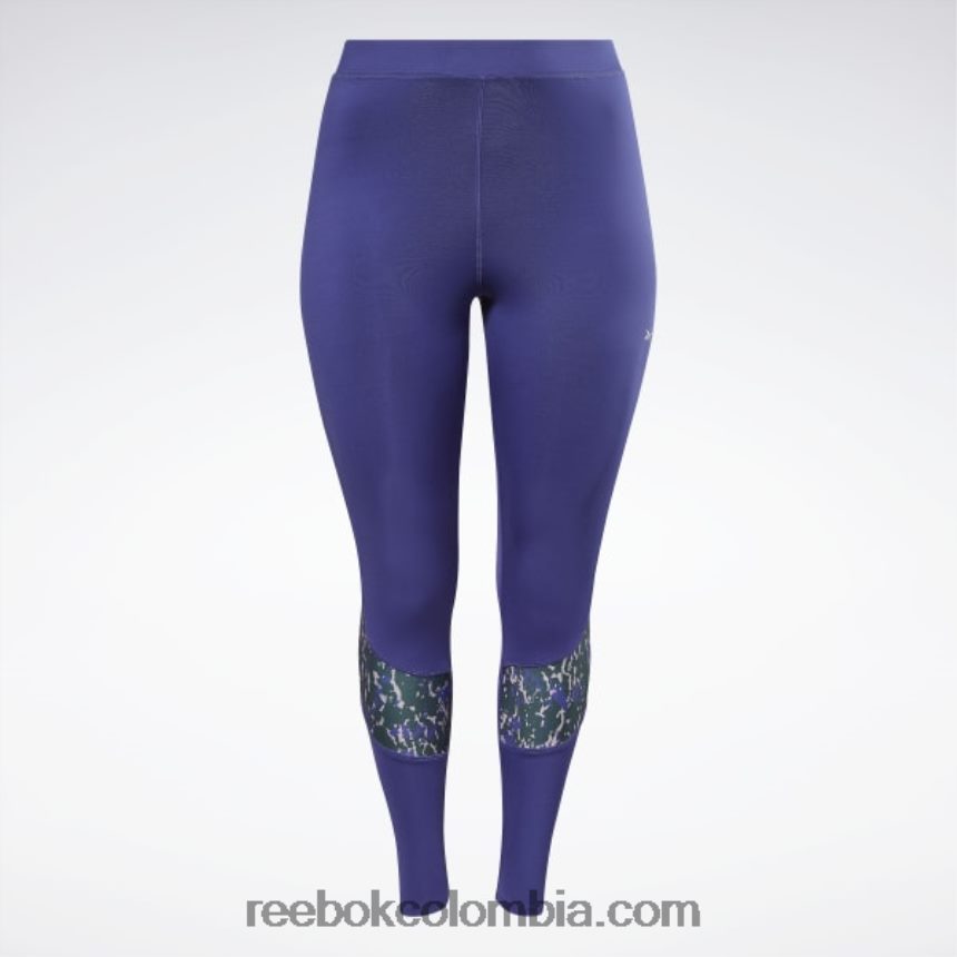 mujer morado negrita polainas modernas de safari (talla grande) Reebok D260LP389