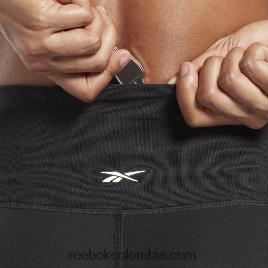mujer negro lux perform leggins de tiro alto Reebok D260LP491