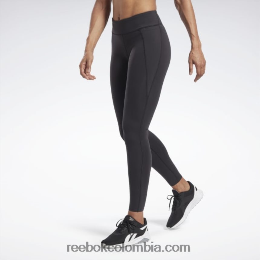 mujer negro polainas de lujo Reebok D260LP300