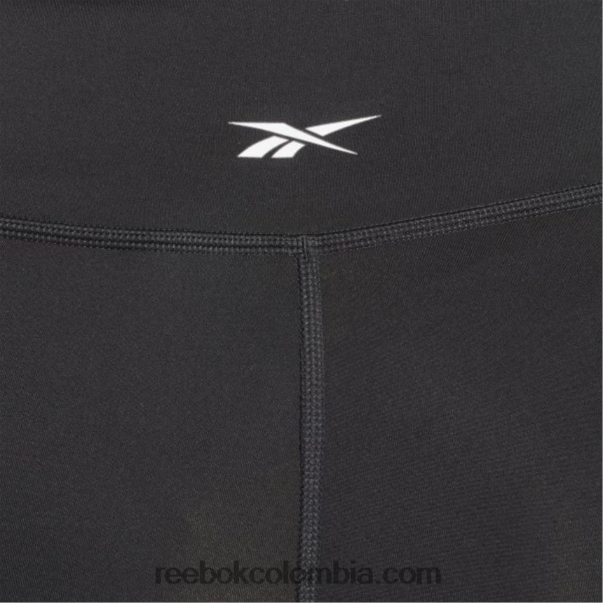 mujer noche negra leggins de malla listos para entrenar (tallas grandes) Reebok D260LP777