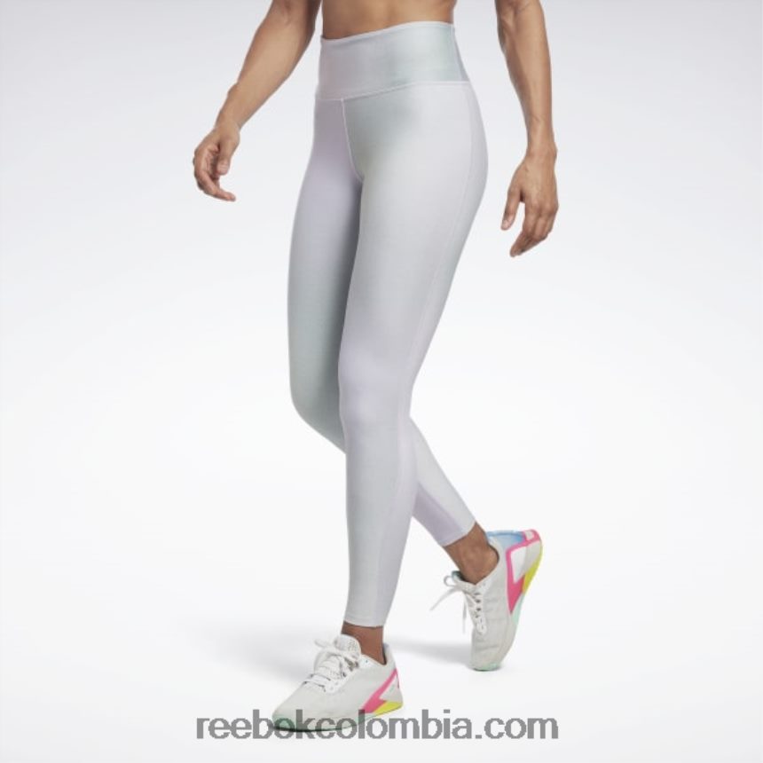 mujer oasis morado leggins con cintura alta Reebok D260LP443