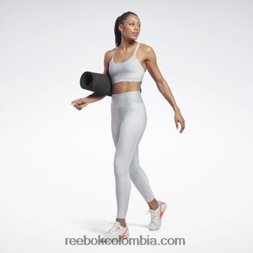mujer oasis morado leggins con cintura alta Reebok D260LP443