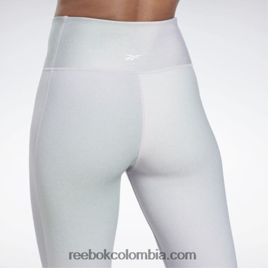 mujer oasis morado leggins con cintura alta Reebok D260LP443