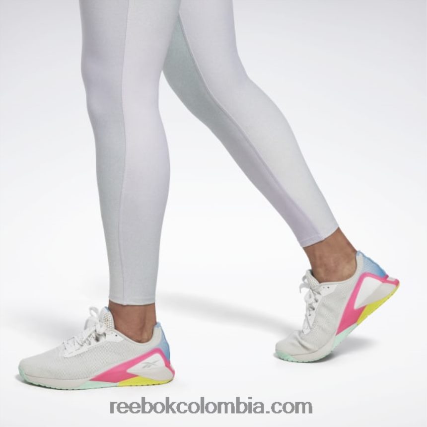 mujer oasis morado leggins con cintura alta Reebok D260LP443