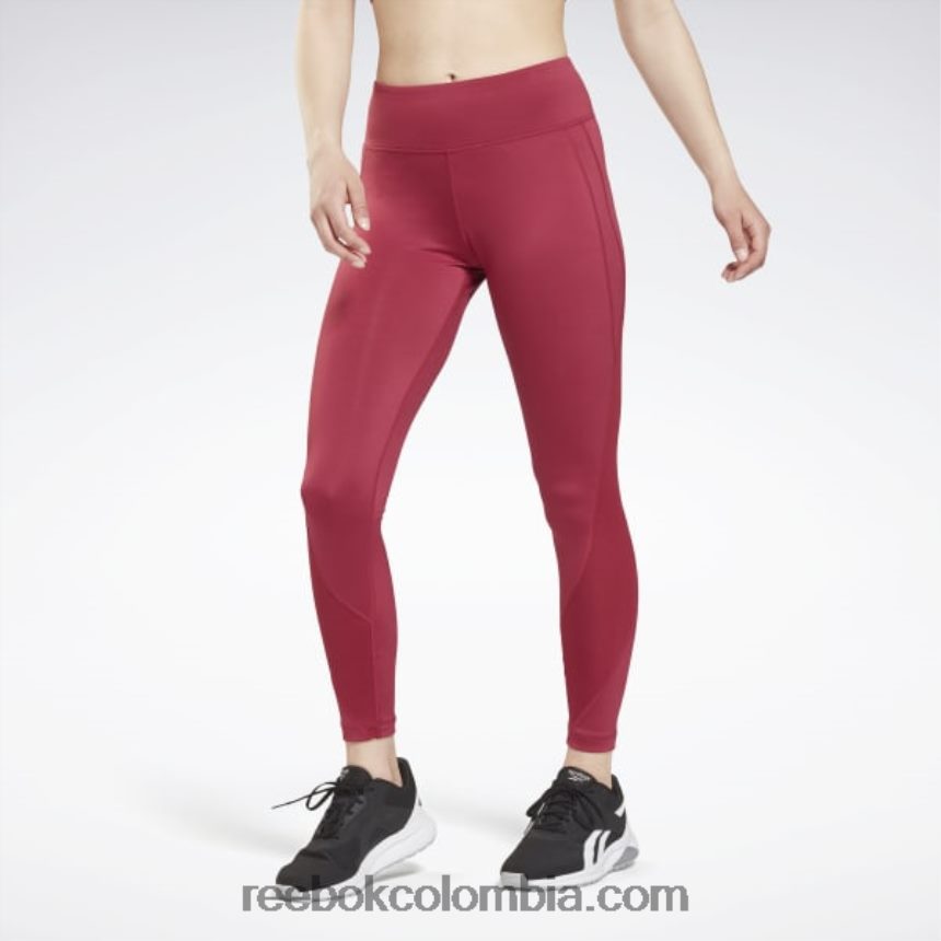 mujer ponche de bayas leggins de malla listos para entrenar Reebok D260LP746