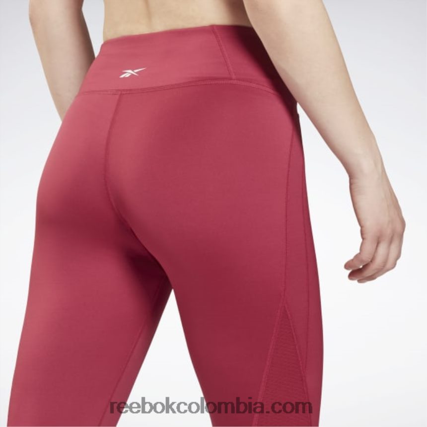 mujer ponche de bayas leggins de malla listos para entrenar Reebok D260LP746