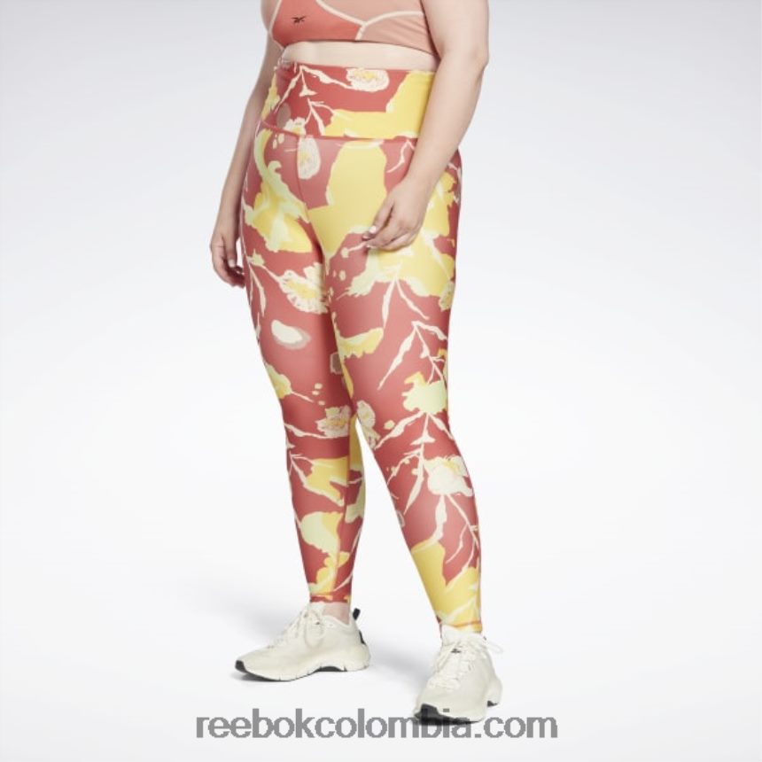 mujer rodonita leggins estampados myt (tallas grandes) Reebok D260LP894