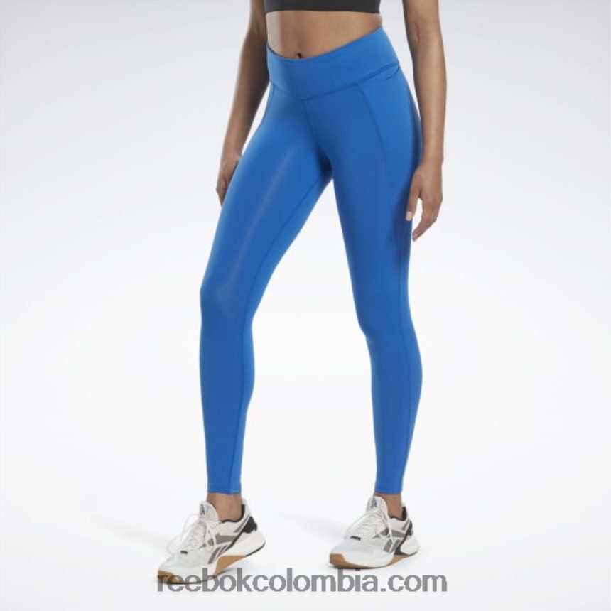 mujer vector azul polainas de lujo Reebok D260LP359