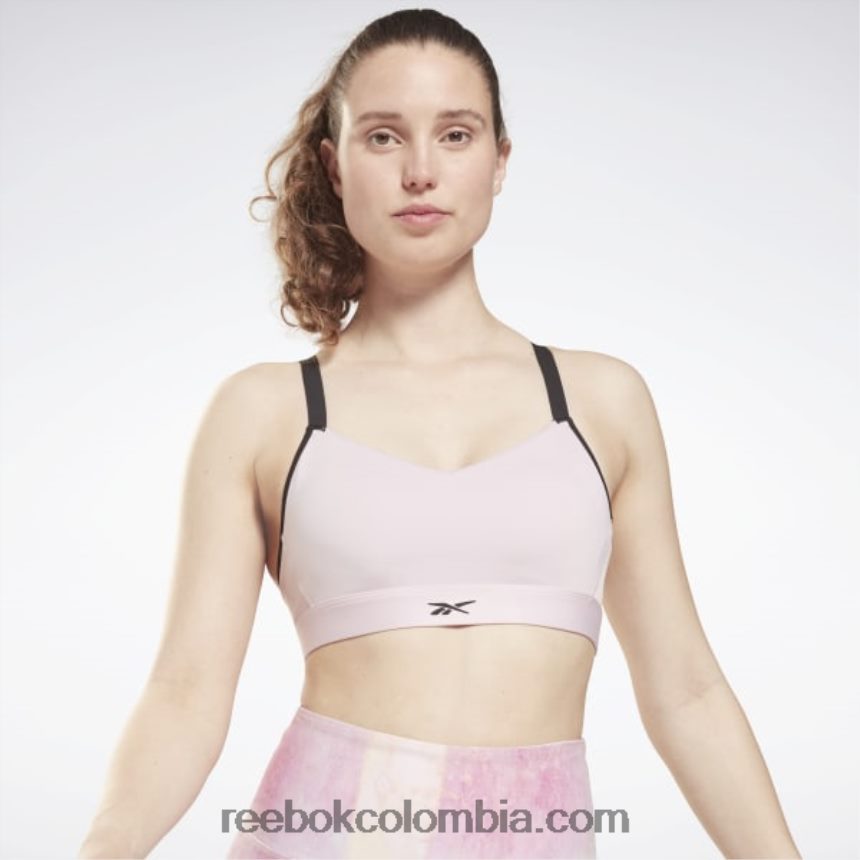 mujer baya helada sujetador deportivo lux de tiras para impacto medio Reebok D260LP876