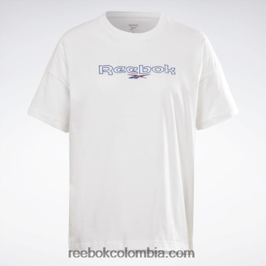 mujer blanco camiseta de marca Reebok D260LP727