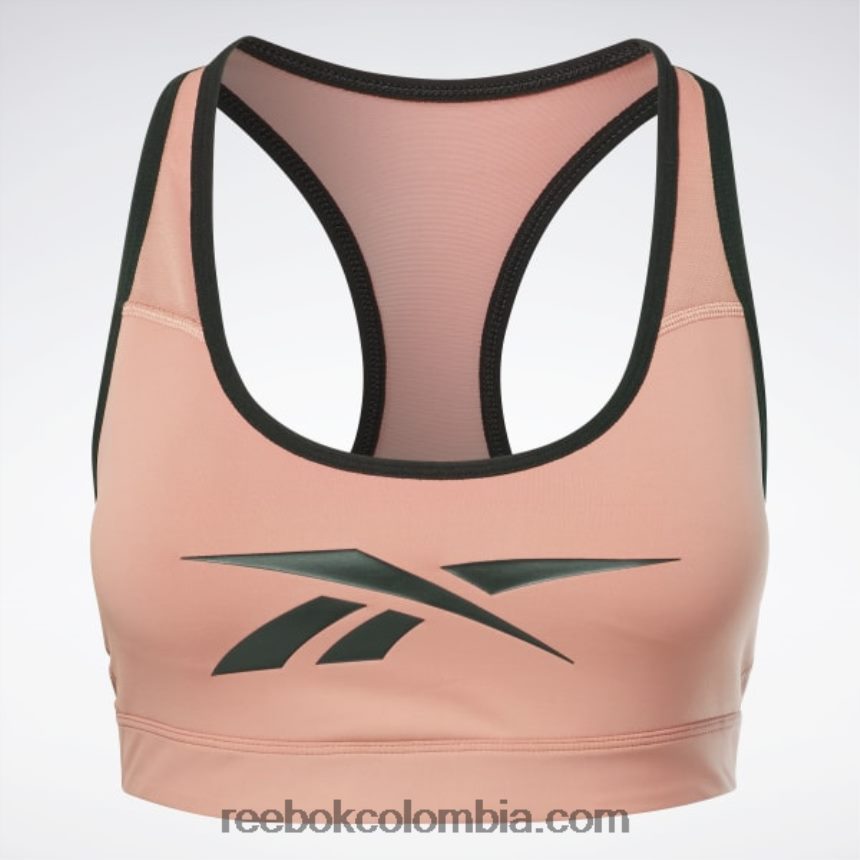 mujer cañón de coral sujetador deportivo lux vector racer Reebok D260LP738