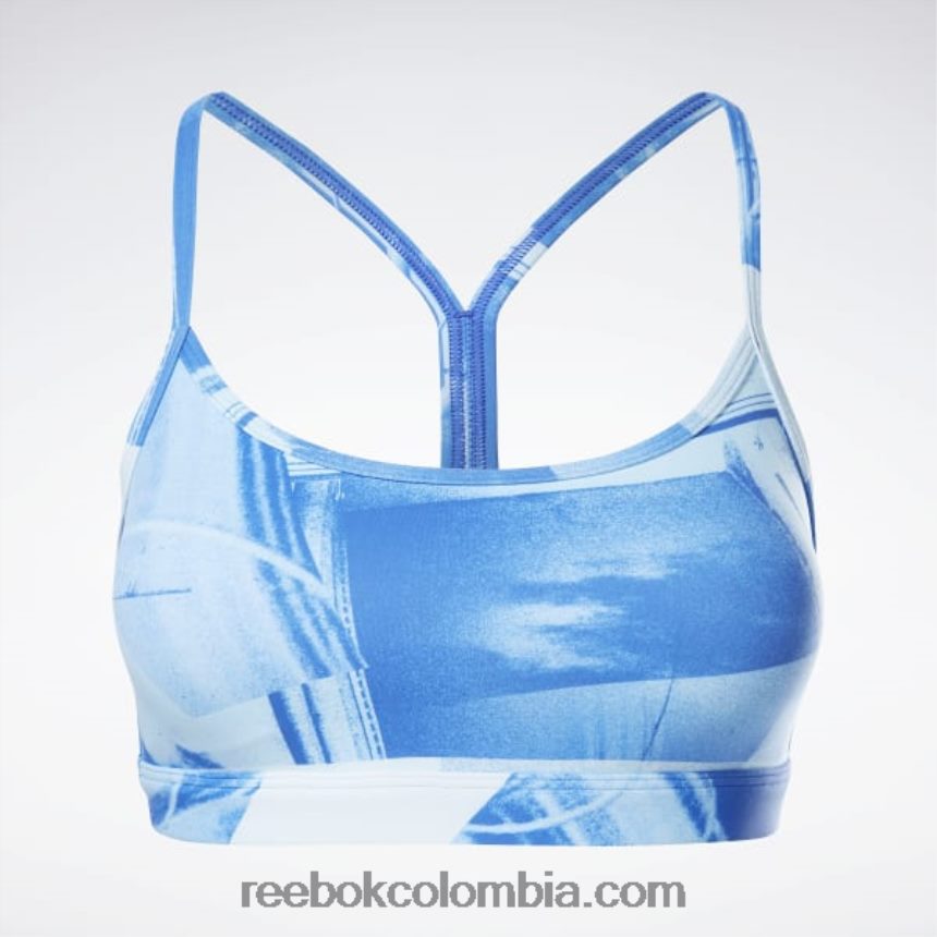 mujer corte azul sujetador deportivo delgado Reebok D260LP999